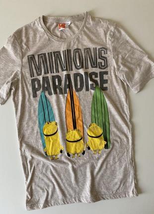 Футболка minions paradise