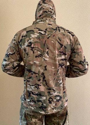 Куртка худи кофта soft shell демісезонна софтшел,колір мультикам2 фото