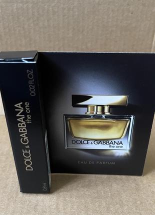 Dolce&gabbana the one edp 0,8 ml