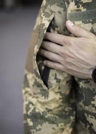 Армійський костюм для зсу (зсу) тактична форма ріп-стоп україна піксель 71115 фото