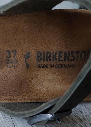 Сланці / сандалі birkenstock gizen bs desert soil green4 фото