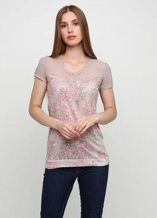 Рожева літня футболка armenow 6509-02