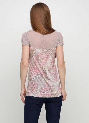 Рожева літня футболка armenow 6509-022 фото