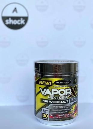 Предтренировочный комплекс muscletech vapor x5 next gen (30 порций)(263 грамм.)