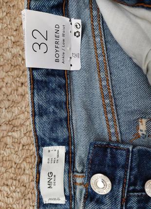 Нові джинси mango denim boyfriend s/sx 32 розмір4 фото