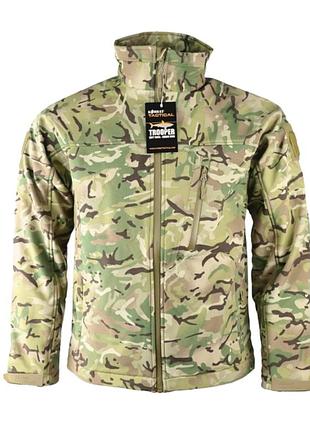 Куртка soft shell trooper, kombat tactical, multicam