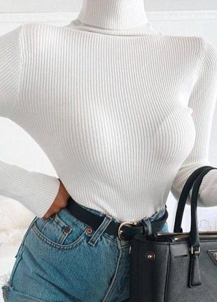 Водолазка гольф в рубчик водолазка гольф в рубчик3 фото