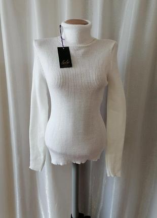 Водолазка гольф в рубчик водолазка гольф в рубчик5 фото