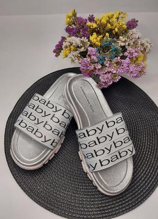 Женские шлепанцы 36-41