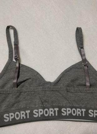 Топ для дівчаток в сірому кольорі від 11 до 12 років байкар 2