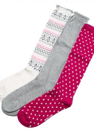 Гетри, гольфи, шкарпетки високі ovs р. 29/34