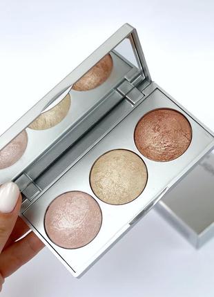 Палетка для стробінга golden rose strobing highlighter palette к. 11322 фото