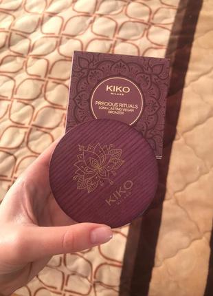 Kiko milano precious rituals bronzer1 фото