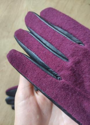 Стильные женские кожаные перчатки  esmara,  германия.6 фото