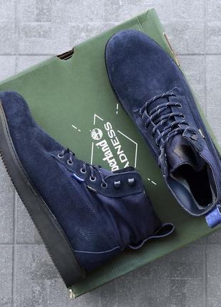 🔥ботинки мужские timberland blue premium7 фото