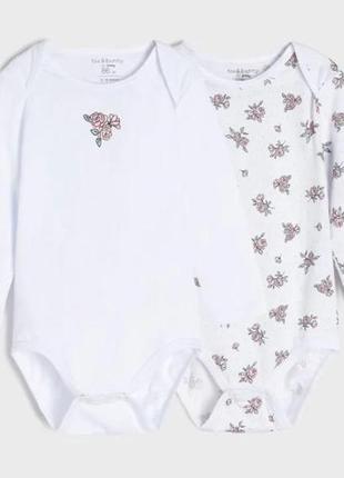 Комплект бодиков, Комплект бодиков, бодиков для девочки, бодиков для девочки, боди с коротким рукавом, бодики с длинным рукавом sinsay