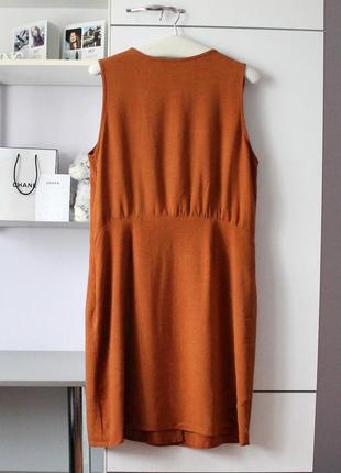 Нова коричнева сукня з гудзиками від new look3 фото