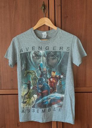 Мужская футболка мстители | marvel avengers
