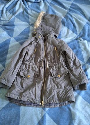 Парка, косуха на дівчинку