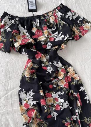 Сукня зі спущеними плечима3 фото