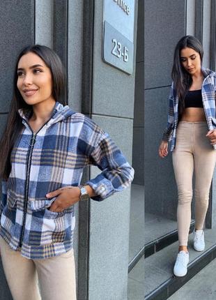 Напівпальто з дуже класної пальтової тканини з ворсом корея!кольори: клітинка