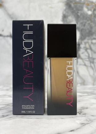 Huda beauty faux filter foundation тональна основа стійкий тональний крем - 220n custard