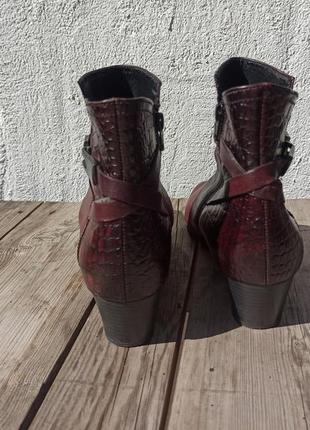 Шикарные кожаные ботильоны gabor 10