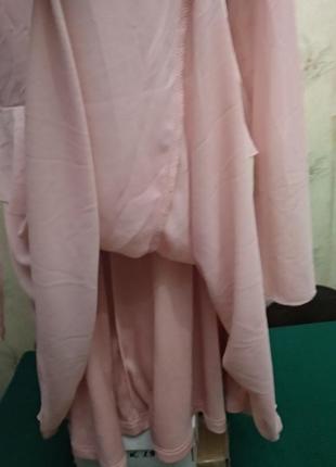 Платье 👗boohoo, пудровое 4