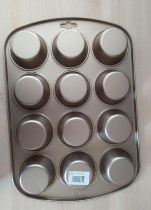 Форма для випічки кексів з антипригарним покриттям kaiser німеччина3 фото
