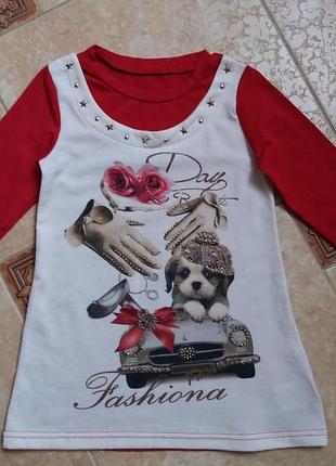 Красиаейший реглан туніка на 4 роки