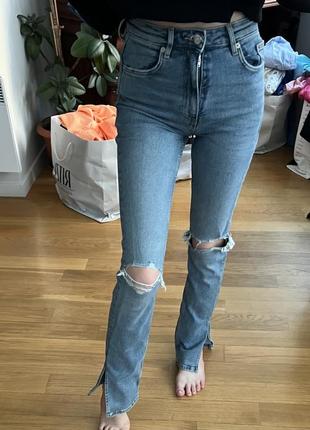 Новые джинсы zara1 фото