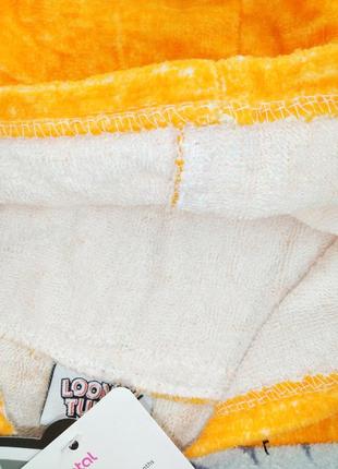 Фірмовий дитячий пляжний рушник пончо фірмове дитячий пляжний рушник з капюшоном дитячий рушник каптур 50х100 см10 фото