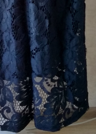 Новая шикарная юбка гипюр кружево германия3 фото