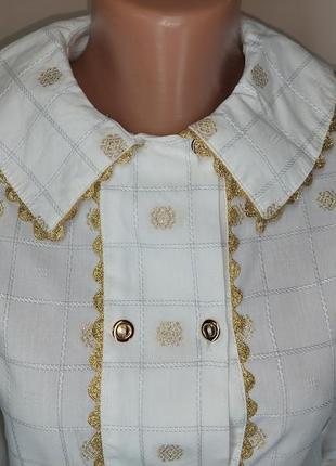 Бавовняна блуза hubner2 фото