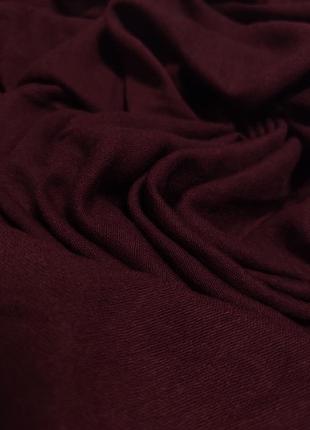 Шикарна шаль хустку в кольорі марсала chopard /2991/6 фото