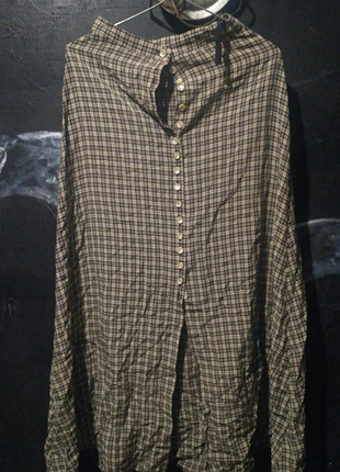 Спідниця міді в гусячу лапку