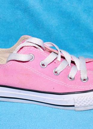 Кеды converse розовые 30 размер