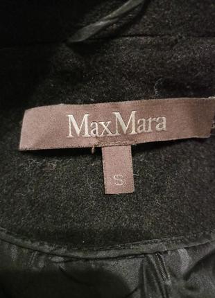 Деми пальто шерсть/кашемир max mara9 фото