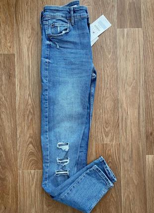 Джинси skinny скіні bershka (zara), розмір 36( наш 26р)5 фото