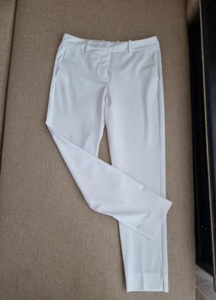 Базові білі штани mango