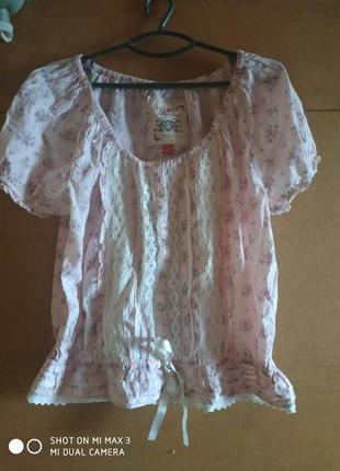 Блуза, рубашка котон