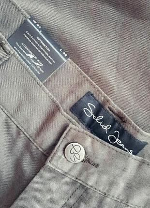 Штани, темно-оливковий, solid jeans5 фото