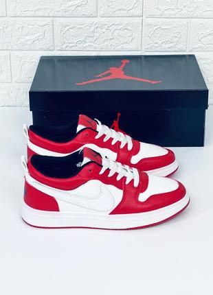 Кросівки чоловічі nike air jordan retro кросівки найк джордан 1low1 фото