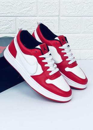 Кросівки чоловічі nike air jordan retro кросівки найк джордан 1low4 фото