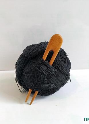 Шпилька для волосся з дерева " 2 ф 1 ".