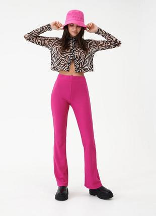 Вкорочена сорочка, блуза сіточка зебра/укороченая рубашка4 фото