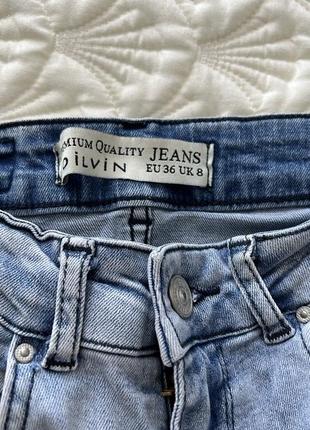 Укорочені літні джинси dilvin2 фото
