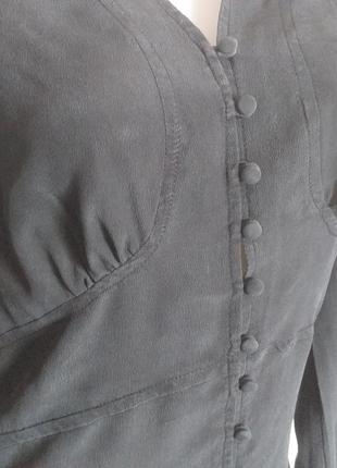 Ефектна шовкова блуза in wear данська бренд3 фото