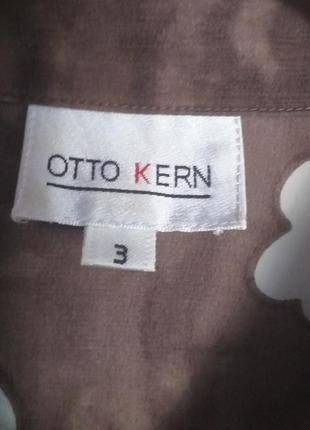 Вінтажна шовкова сорочка otto kern3 фото