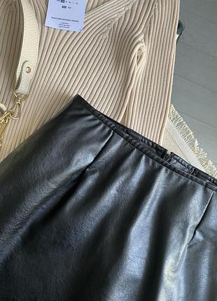 Кожаная юбка reserved 2